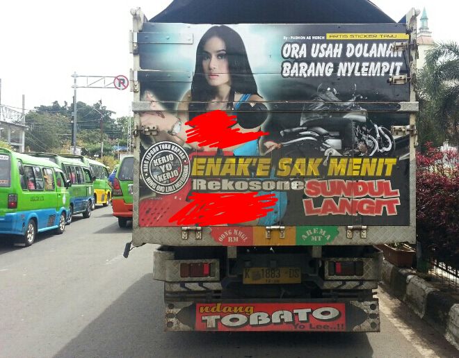 Kata Kata Lucu Nyeleneh Dan Gokil Di Truk Blog