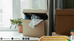 Tempel Label di Tiap Kardus