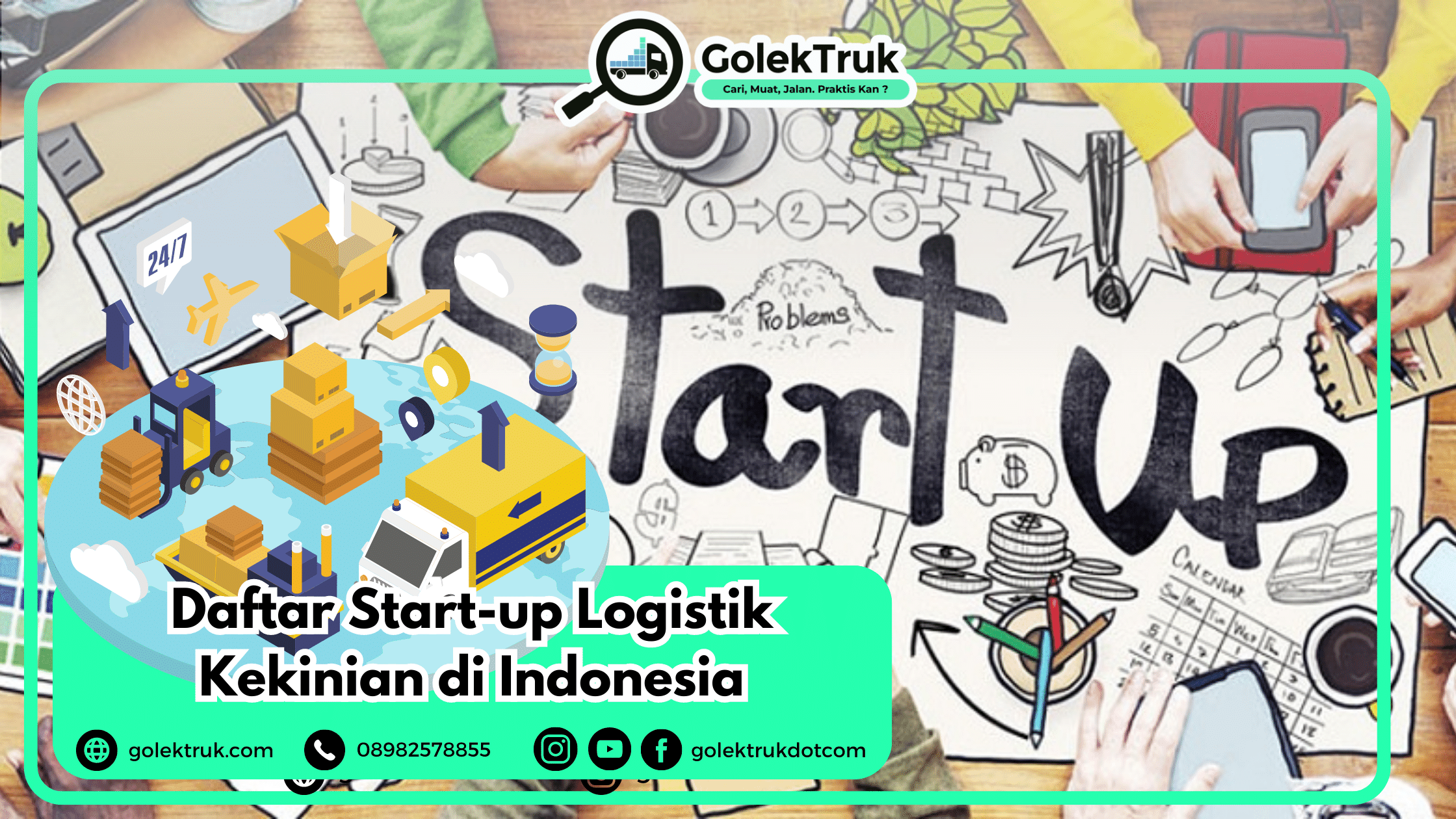 Daftar Start-up Logistik Kekinian di Indonesia