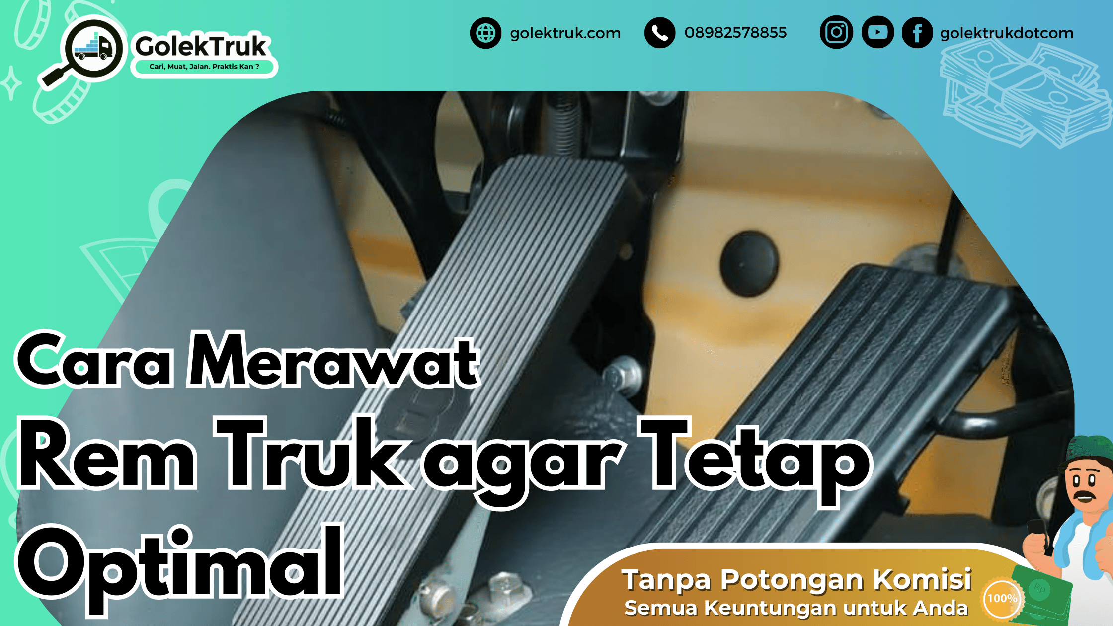 Cara Merawat Rem Truk agar Tetap Optimal