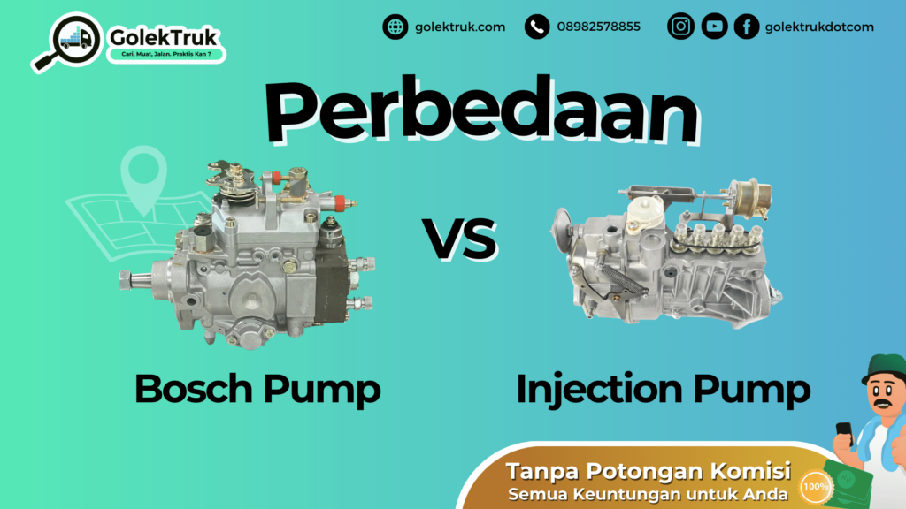 Perbedaan Bosch Pump Dan Injection Pump Pada Mesin Diesel! GolekTruk