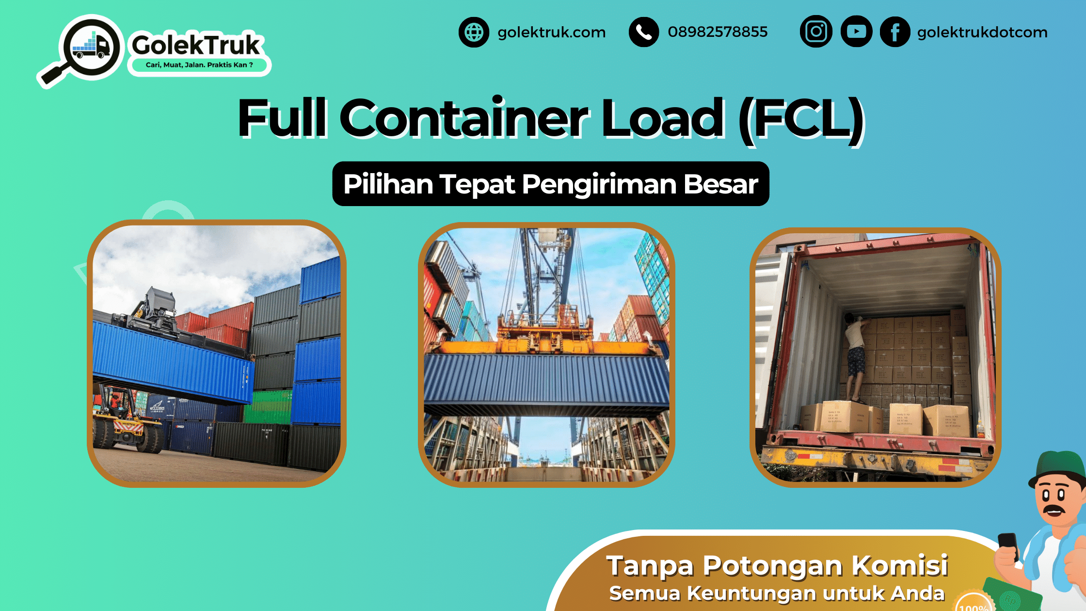 Full Container Load (FCL) Adalah: Pilihan Tepat Pengiriman Besar