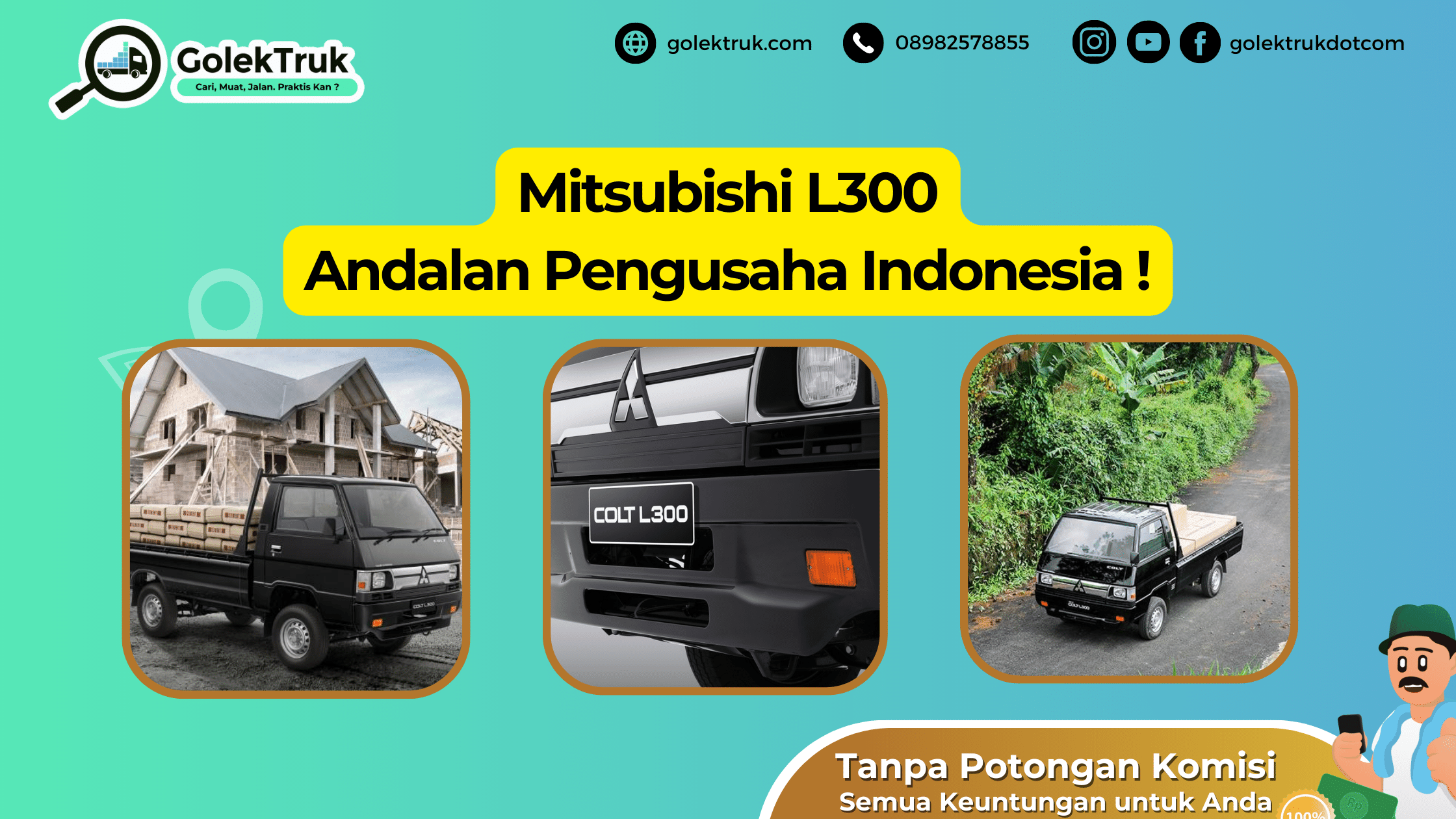 Mitsubishi L300 Andalan Masyarakat Indonesia Dalam Berbisnis!