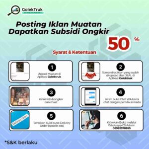 Diskon Spesial GolekTruk