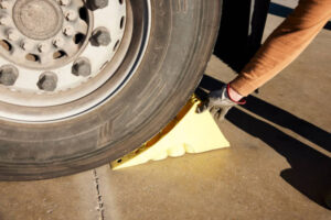 Mengapa Ganjal Ban Truk Penting?