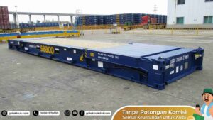 Kelebihan Menggunakan Jasa Penyewaan Flat Rack Container