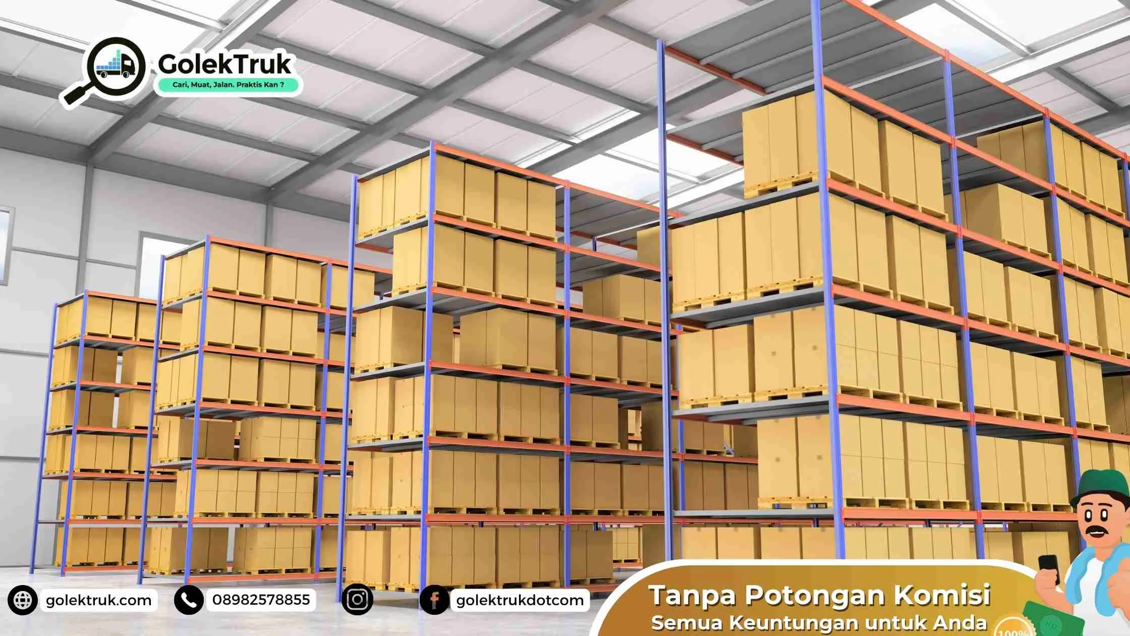 Contoh Alur Proses Pergudangan Sederhana