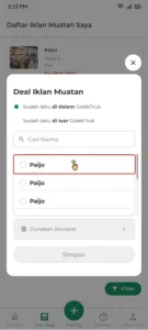 Pilih Trucker yang Menghubungi Iklan