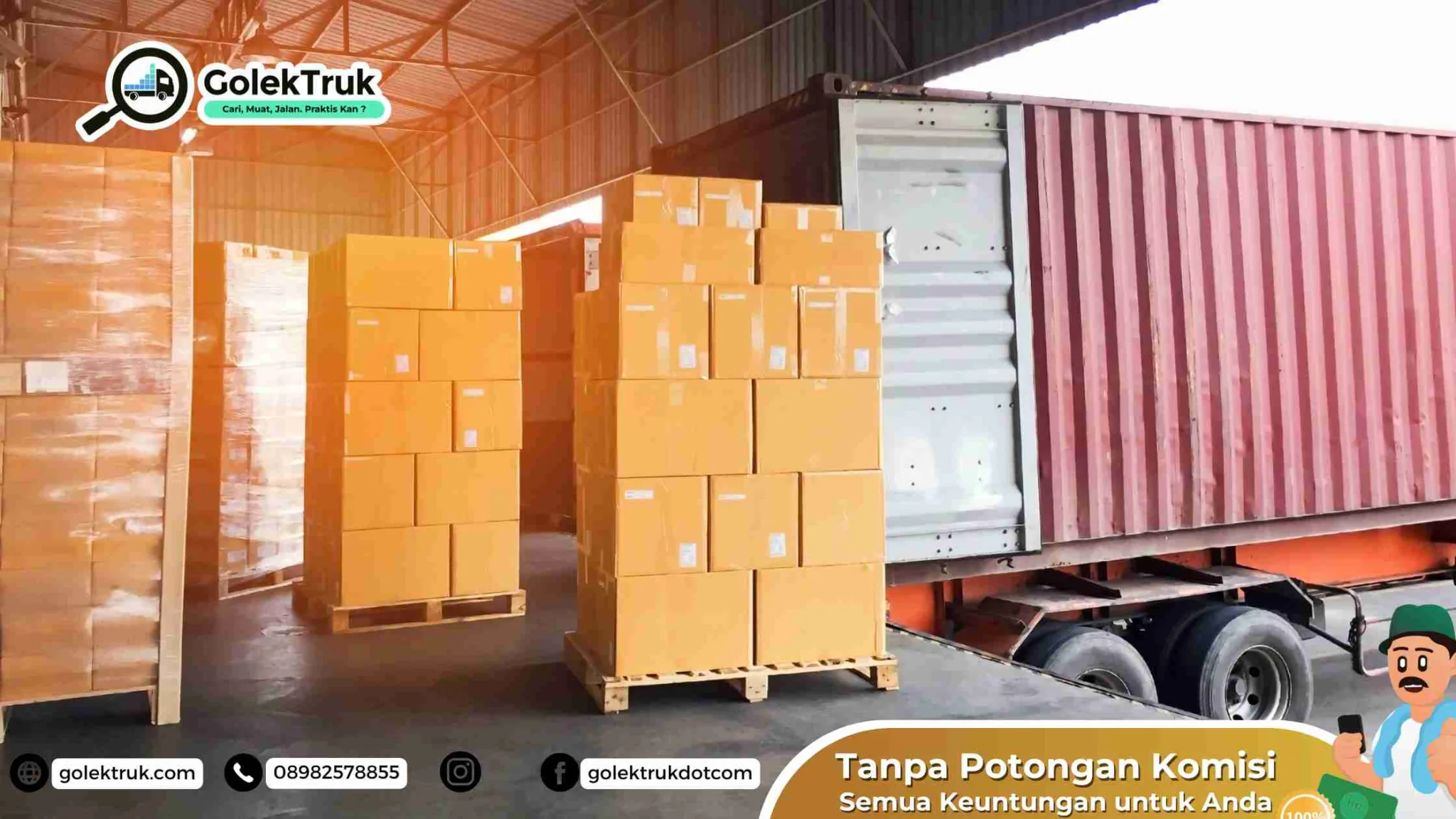 Jasa Angkut Distribusi Barang Pabrik