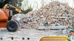 Tips Memilih Jasa Angkut Puing Bangunan di Platform GolekTruk