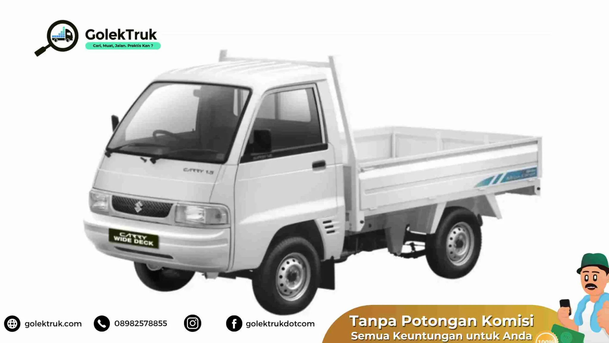 Perbandingan Sewa Pickup dan Tiga Roda