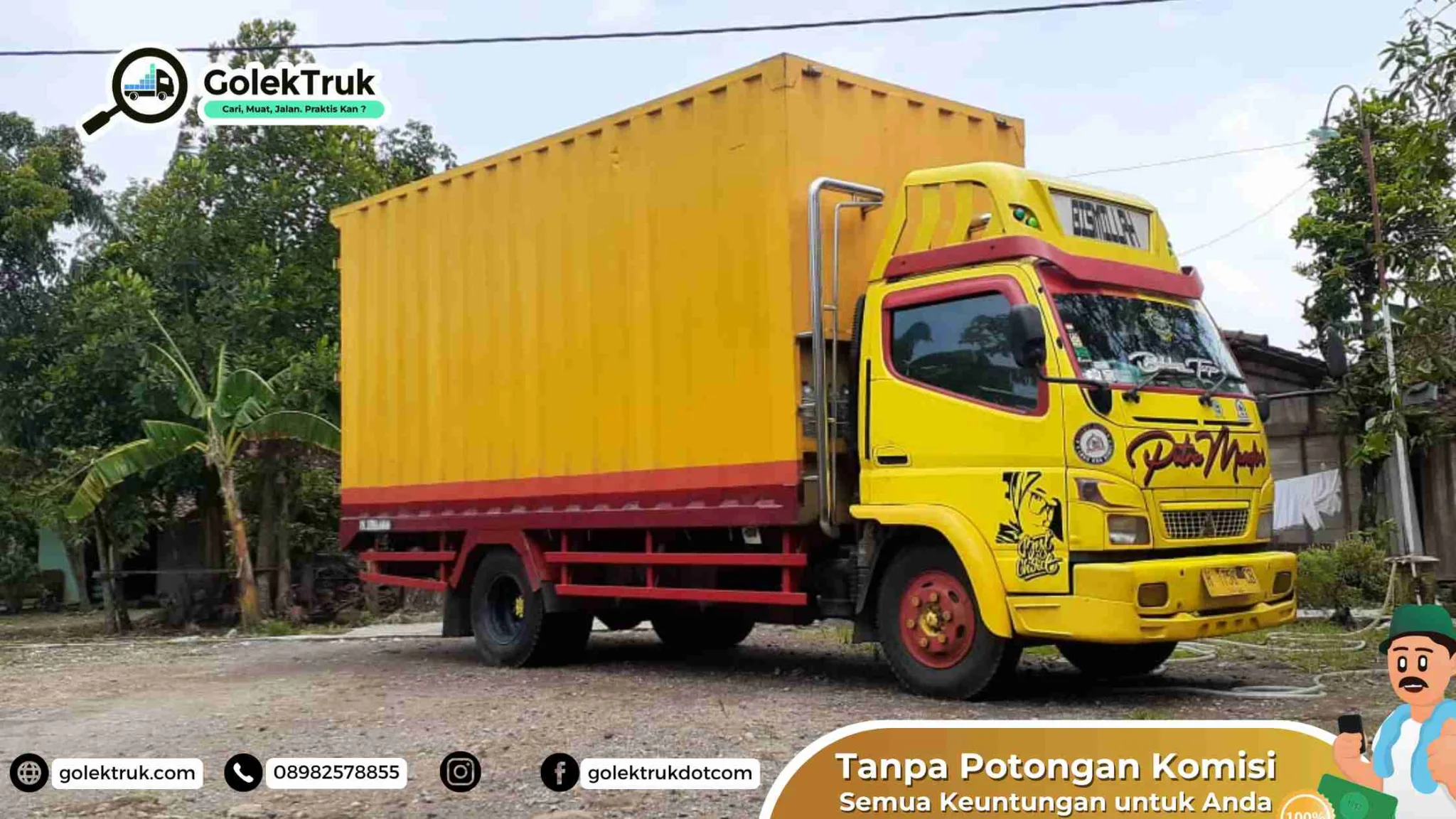 Jasa Angkut Truk CDD (Double)