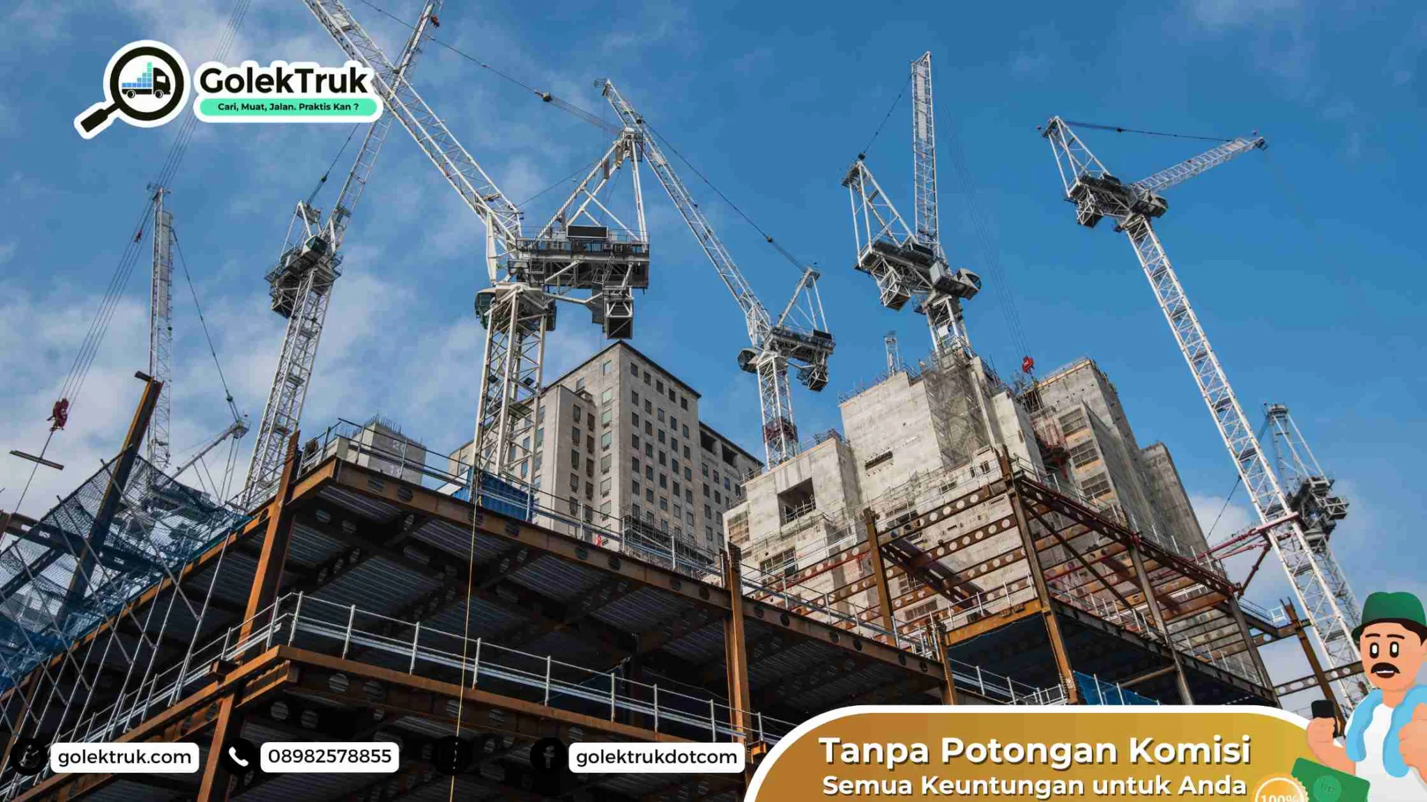 Sewa Truk untuk Proyek Konstruksi